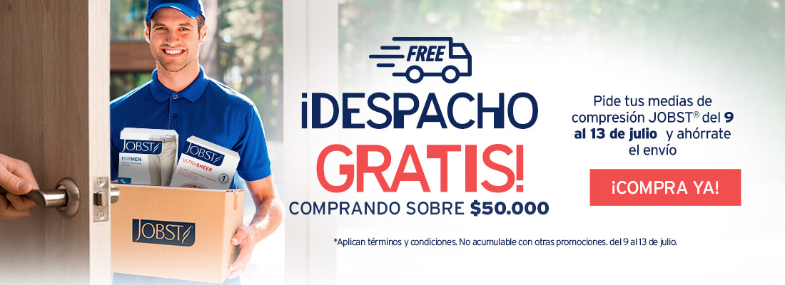 Despacho Gratis Sobre 50.000
